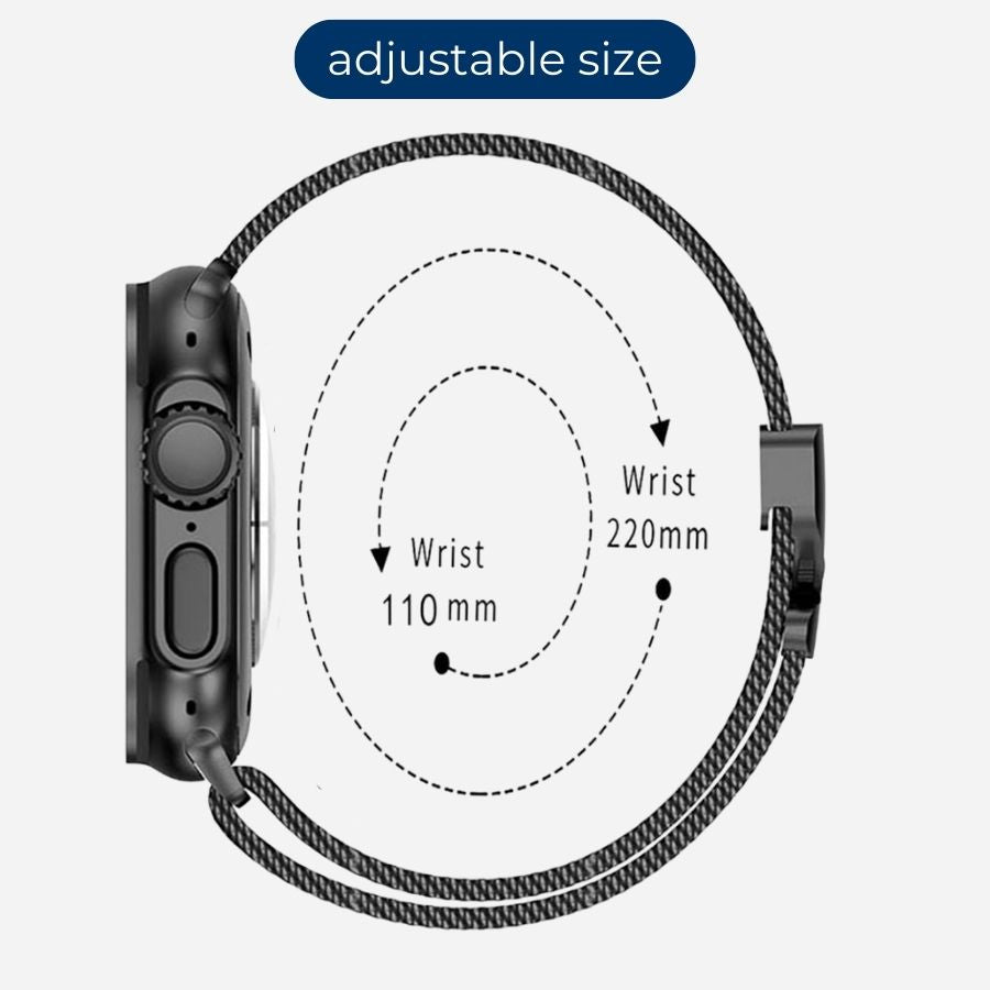 Adjustable Titanium Band for Apple Watch