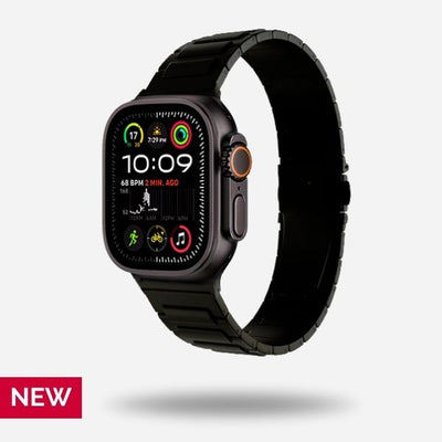 Black Titanium Apple Watch Band for New Ultra2