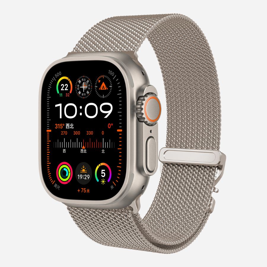 Titanium Milanese Loop