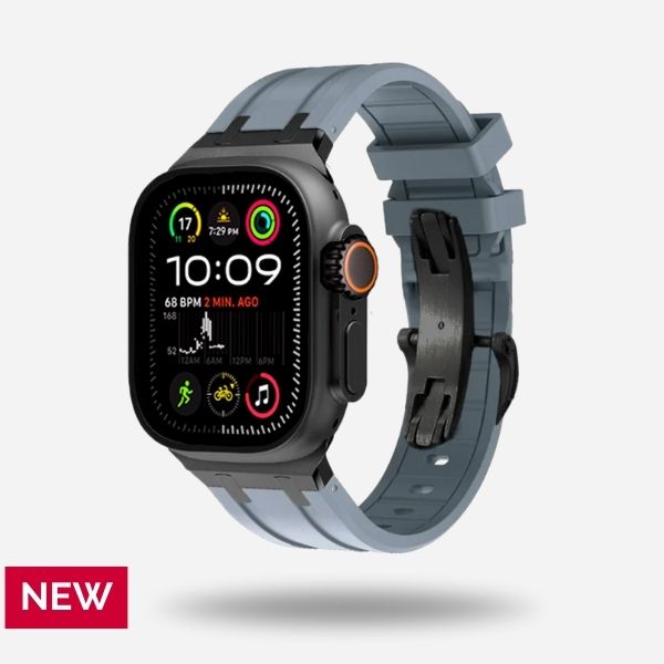 Grey_Apple_Band_with_Black_Titanium_Clasp_Apple Watch Series 10