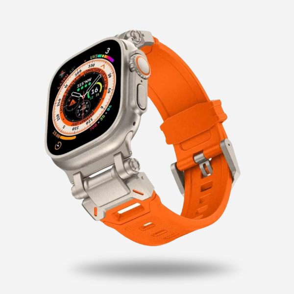 Orange Apple Watch Band